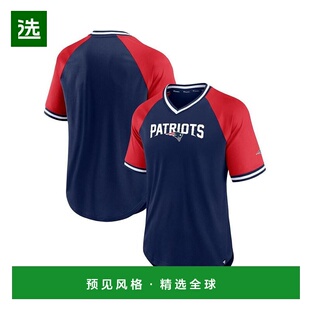 1h可退 【美国直邮】Fanatics|男款海军蓝、红色新英格兰爱国者队