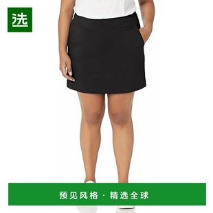 1h可退 【美国直邮】Zac Posen Millennium黑色套穿短裙 女装休闲