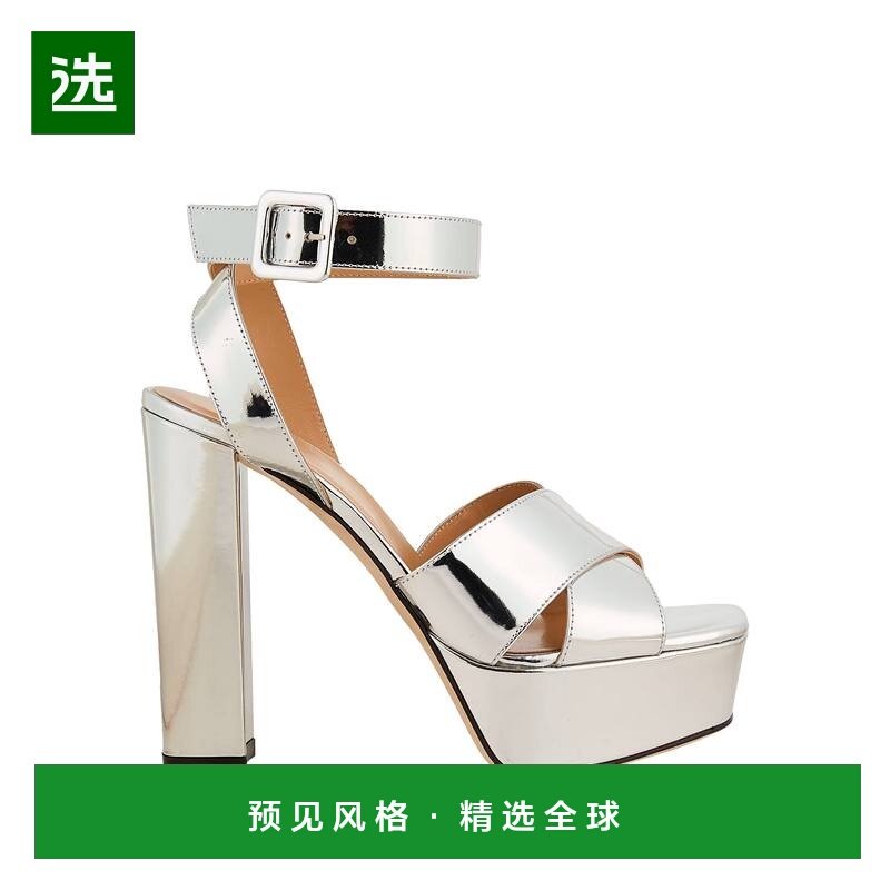 1h可退 香港直邮Sergio Rossi 塞乔·罗西 女士 凉鞋 metal金属色,女鞋,时装凉鞋,淘宝优惠券,粉丝福利购,淘宝优惠卷