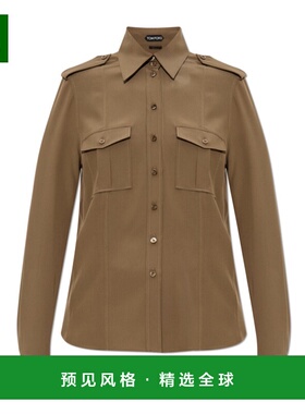 香港直邮Tom Ford 长袖衬衫 CA3310 FAX1521真丝