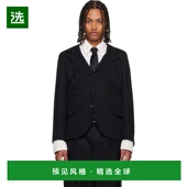 香港直邮comme 男士 des 1h可退 garcons 川久保玲 黑色西装 外套
