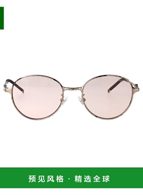 1h可退 香港直邮Diesel 迪赛 女士 TRANSFER 纸银色金属太阳眼镜