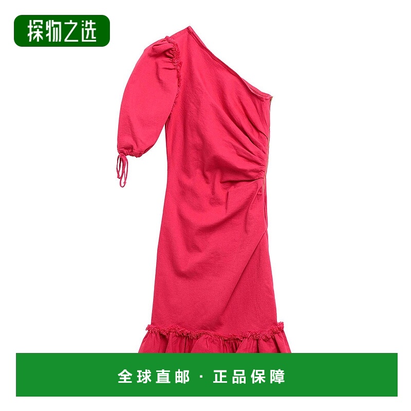 香港直邮Simkhai 女士 牛仔连衣裙 pink粉色 舒适时尚