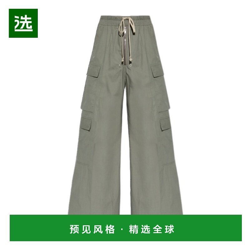 香港直邮RICK OWENS 男士休闲裤 RU01F2339P35 SS2026 灰色 抽绳,男装,休闲裤,淘宝优惠券,粉丝福利购,淘宝优惠卷