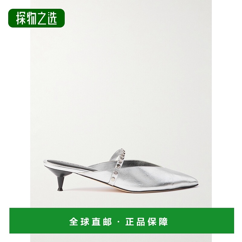 香港直邮mcqueen 亚历山大·麦昆 女士 Revel 穆勒凉鞋 838130WIA