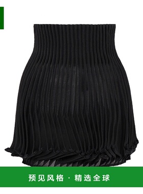 香港直邮Alaia 针织百褶半身裙 AA9J21594M811裙子百褶裙a字裙