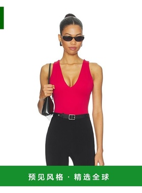 1h可退 香港直邮GOOD AMERICAN 女士 Sculpting 深V领连体衣 GB03