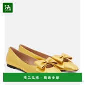 香港直邮Valentino 华伦天奴 女士 1h可退 Bowow 金属感皮质芭蕾