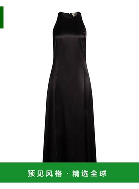 1h可退 香港直邮LOULOU STUDIO 女士 真丝连衣裙 black黑色 舒适