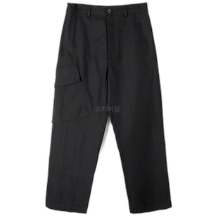 韩国直邮STUDIO NICHOLSON CRAIL SNM 煤炭色高腰直筒卡其裤裤子