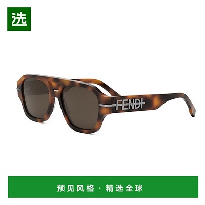 1h可退 香港直邮Fendi 芬迪 男士 graphy FE40130I 53E 太阳镜 FE