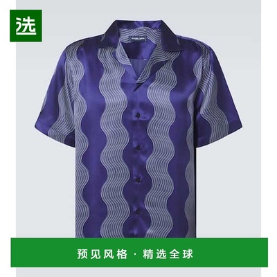 1h可退 香港直邮Frescobol Carioca 男士 Roberto 印花真丝保龄球