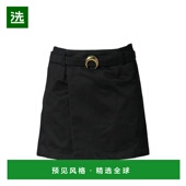 香港直邮MARINE SERRE 女士半身裙 1h可退 WSK115ACWOV0070BK99