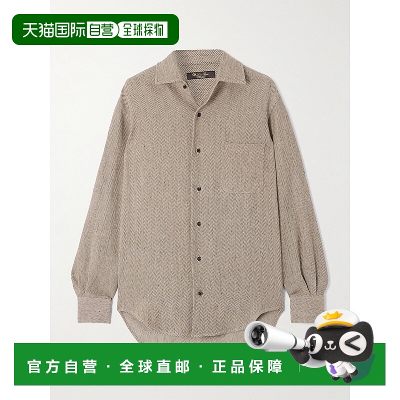 1h可退 香港直邮Loro Piana 诺悠翩雅 女士 André 衬衫 FAP3874