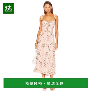 1h可退 香港直邮Yumi Kim 女士 Sandrine 中长连衣裙 DR20780