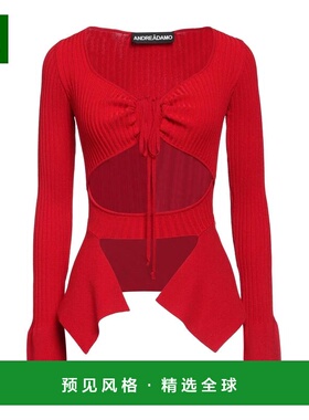 1h可退 香港直邮ANDREĀDAMO 女士 毛衣 red红色 舒适时尚