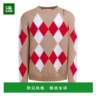 香港直邮Marni 圆领羊毛套衫 GCMG0438Q2UFW618