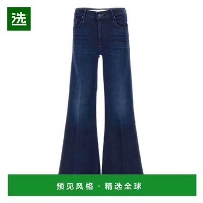 香港直邮mother 女士 Mother 蓝色牛仔裤 10815104AKKT
