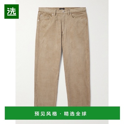 香港直邮1h可退 A.P.C. 男士 灯芯绒休闲裤 COHBBH09212 beige米