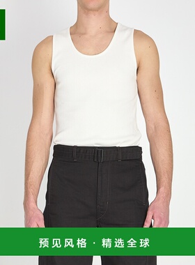 香港直邮LEMAIRE 男士T恤 TS0006LJ1030WH086 SS2026 乳白色