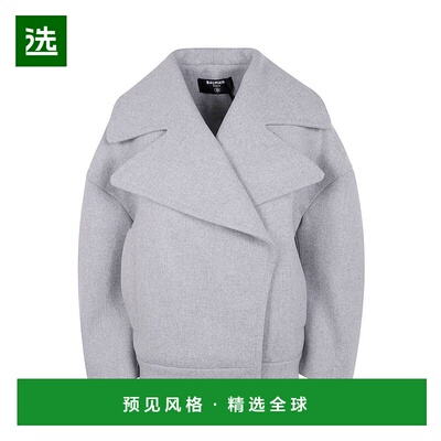 1h可退 香港直邮Balmain 巴尔曼 女士 豌豆大衣 FF0UA140WD24外套