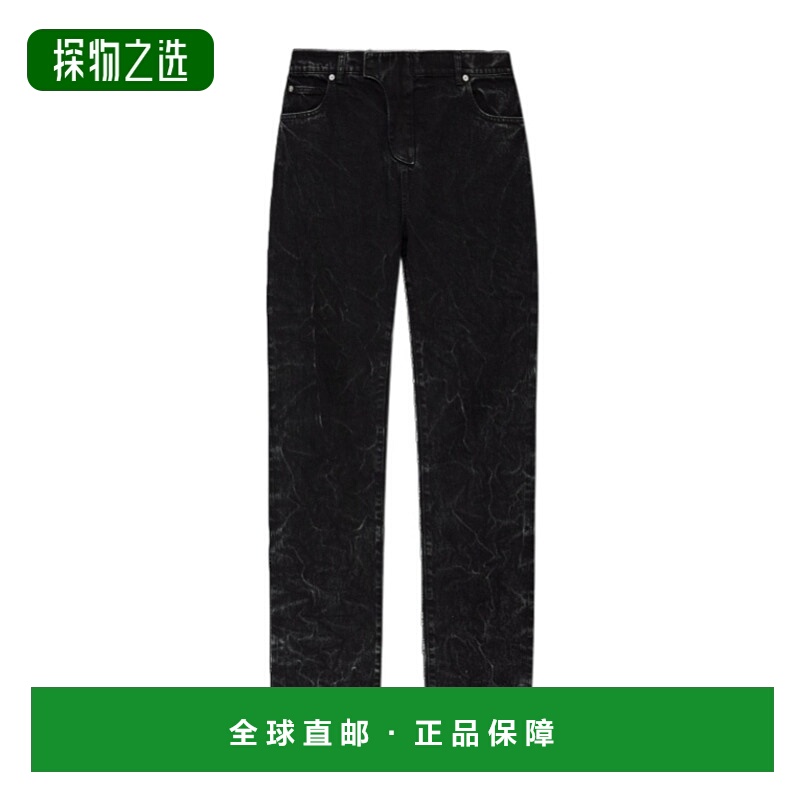 香港直邮Balmain 腰带环牛仔裤 FH0MI083DG01