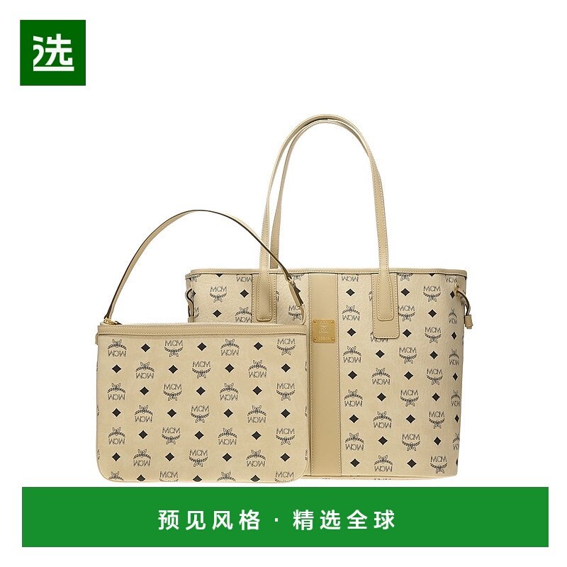 MCM  Liz VisetosPVC印花双面中号子母购物袋 MWPCSVI01CO001小包,箱包皮具/热销女包/男包,通用款女包,淘宝优惠券,粉丝福利购,淘宝优惠卷