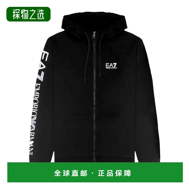 香港直邮EA7 Emporio Armani logo连帽卫衣 8NPM13PJ05Z1200