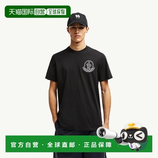 针织卫衣针织衫 徽标棉质T恤短袖 盟可睐 自营欧洲直邮Moncler