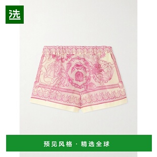 香港直邮Versace Barocco短裤 范思哲 Underwater 女士 1h可退