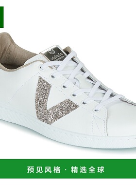 欧洲直邮Victoria  TENIS PIEL GLITTER 女士鞋子低帮板鞋 112518