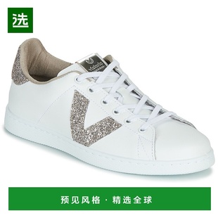 TENIS 子低帮板鞋 PIEL 女士鞋 112518 GLITTER 欧洲直邮Victoria