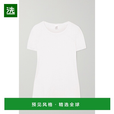 1h可退 香港直邮redone 女士 x Hanes “1960s” 纯棉平纹布 T 恤