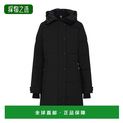 香港直邮Canada Goose 徽标连帽羽绒服 CNGX3Q2MBCK