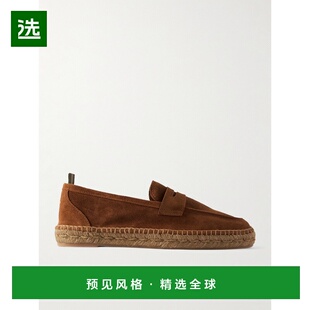 1h可退 香港直邮CastaÑer 男士 Nacho 绒面革帆布面凉鞋 NACHOT18