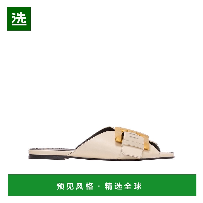 香港直邮Balmain Anthem 平底凉鞋 FN1UP141LVIT