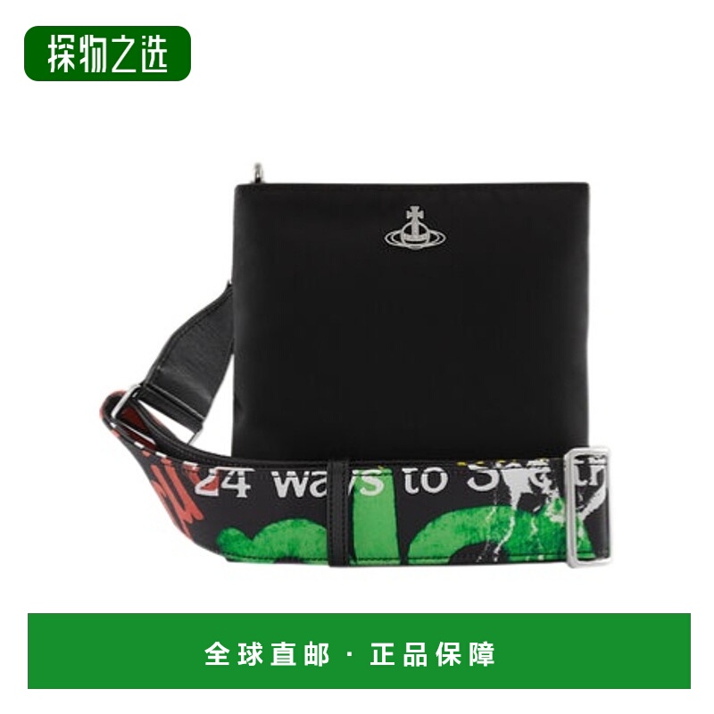香港直邮Vivienne Westwood 方形斜挎包 43040076UW001YPFBLACK