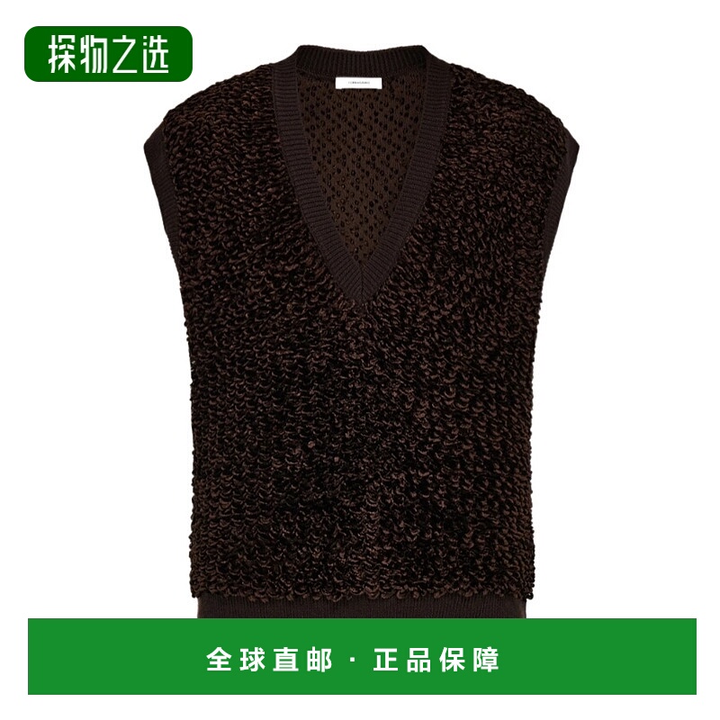 香港直邮Salvatore Ferragamo V领背心马甲 13H751