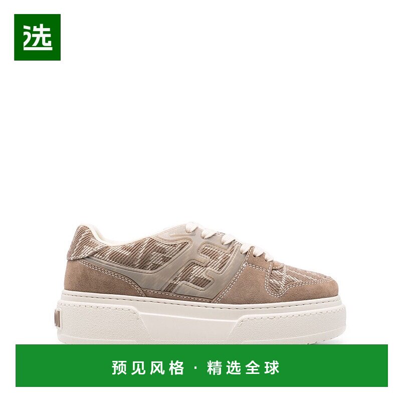 1h可退 香港直邮Fendi 芬迪 女士 厚底低帮鞋 8E8572ASAY运动鞋