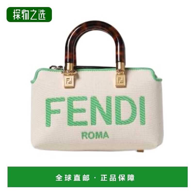 香港直邮Fendi 徽标单肩包 8BS067ANVG手提包