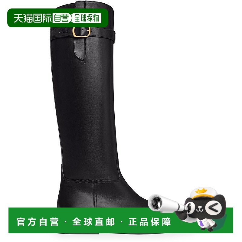 香港直邮Celine 思琳 女士 Université 小牛皮长筒靴