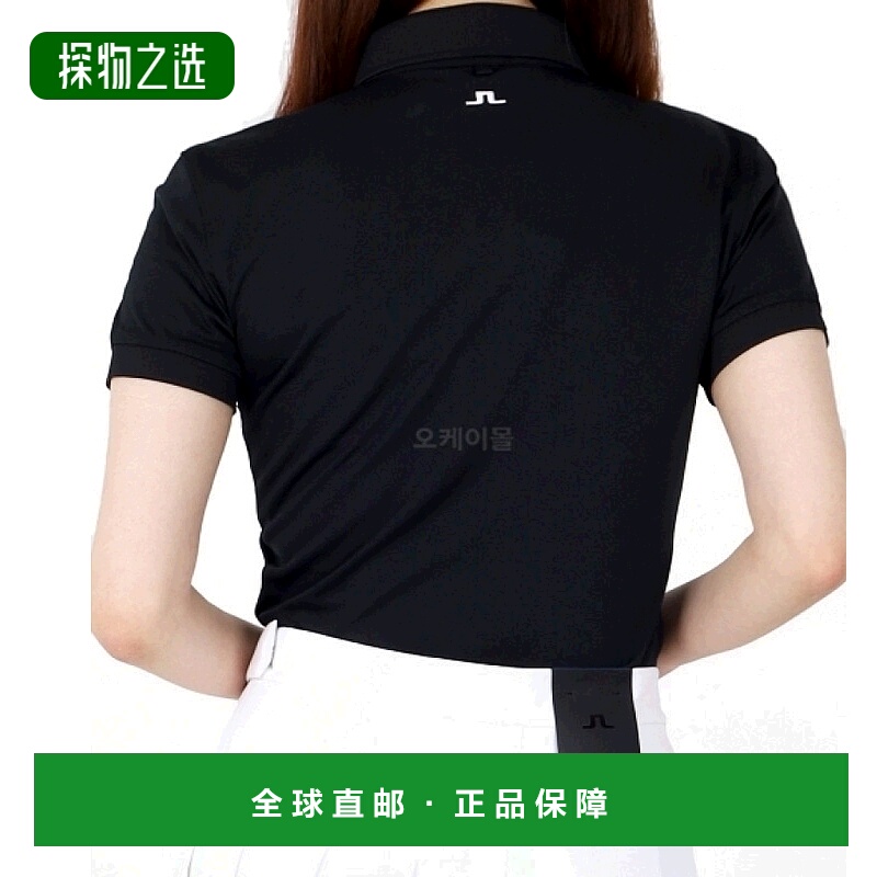 J.Lindeberg金 林德伯格通勤上装T恤男款黑色休闲舒适