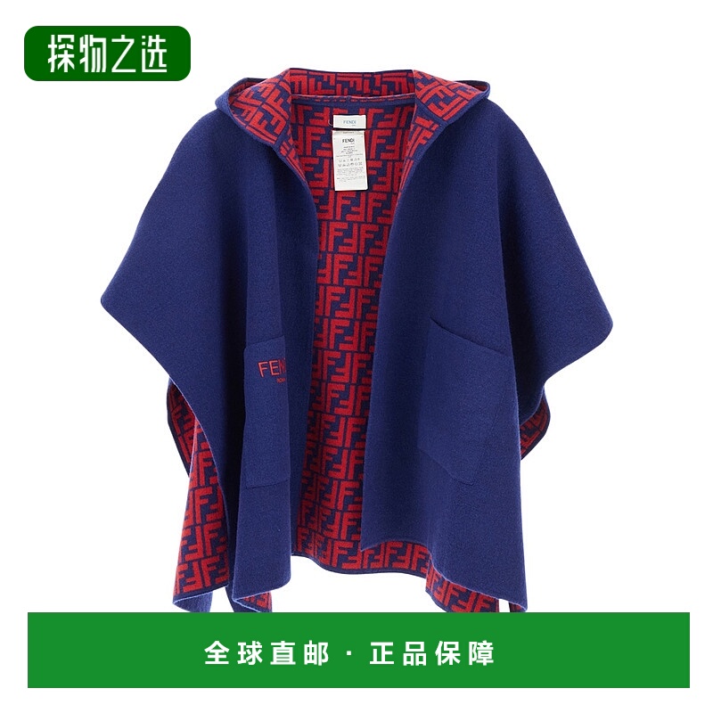 香港直邮Fendi 连帽斗篷 JFQ057AO29羊毛
