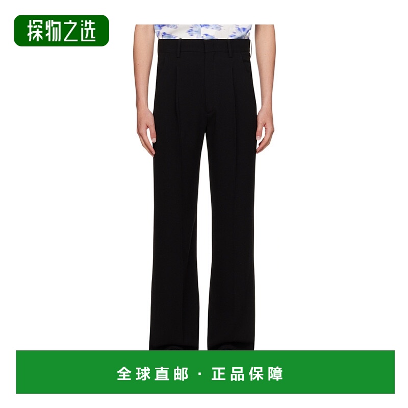 香港直邮Isabel Marant 腰带环正装西裤 PA0364HAB2F04H阔腿裤