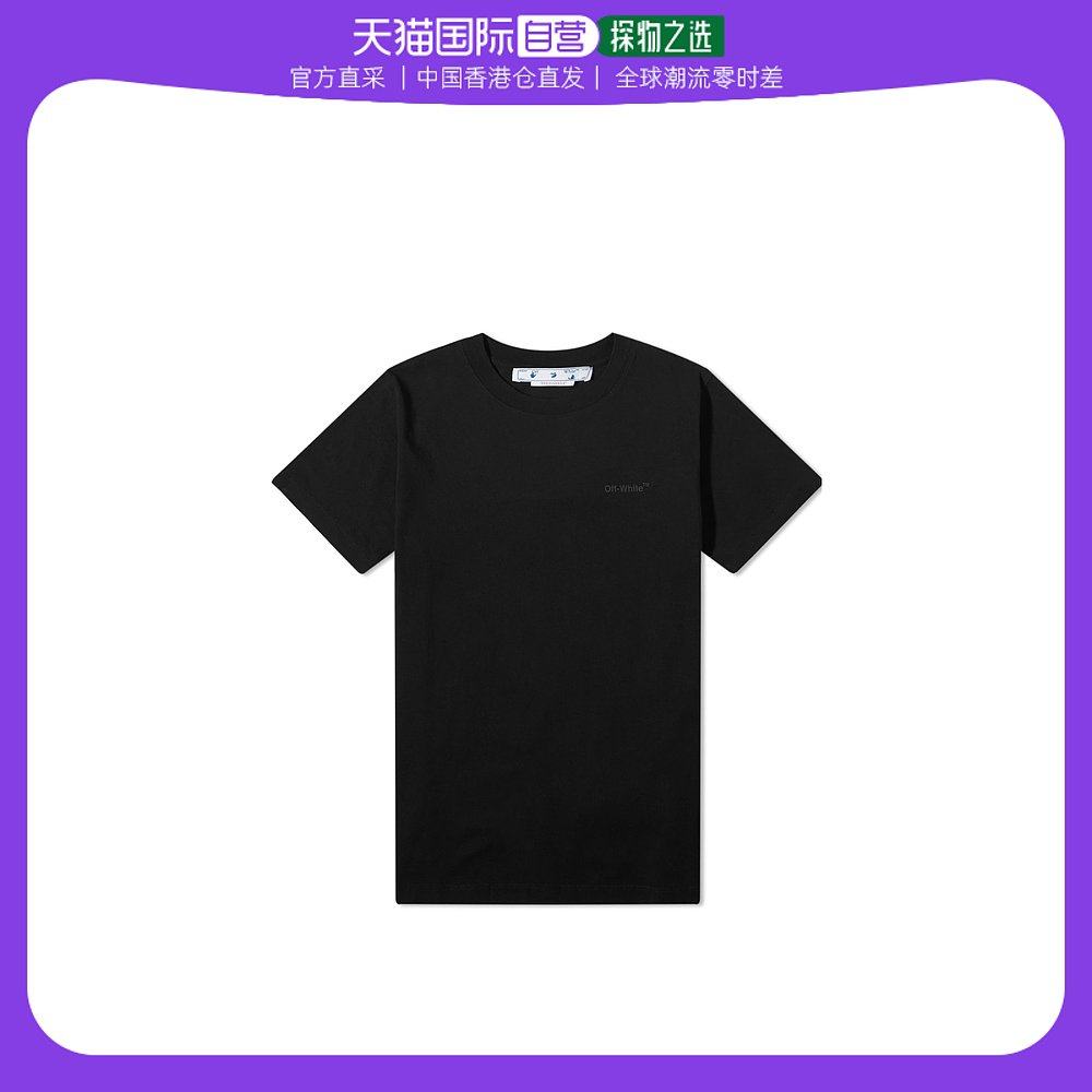 香港直邮off-white logo印花t恤 omaa027c99jer001