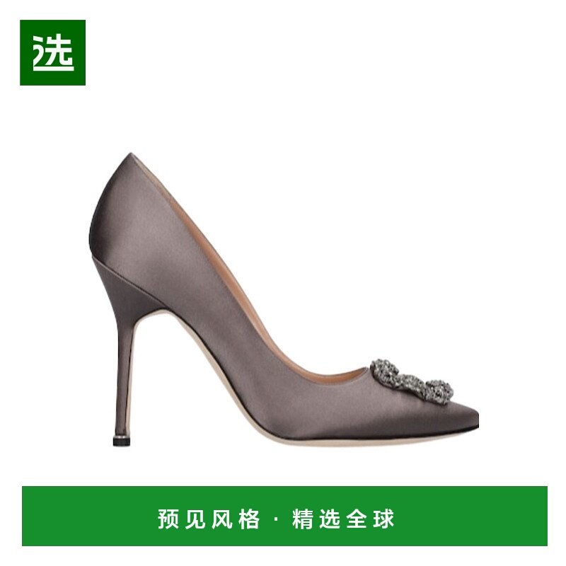 香港直邮Manolo Blahnik 徽标浅口高跟鞋 73I-0C4008