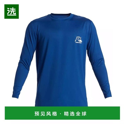 1h可退 【美国直邮】Quiksilver 男士 DNA 泡泡标志冲浪长袖 T 恤