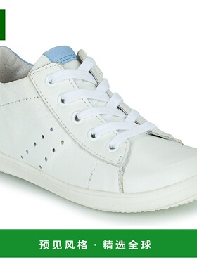 欧洲直邮Little Mary 男孩 DUSTIN 低帮板鞋 白色