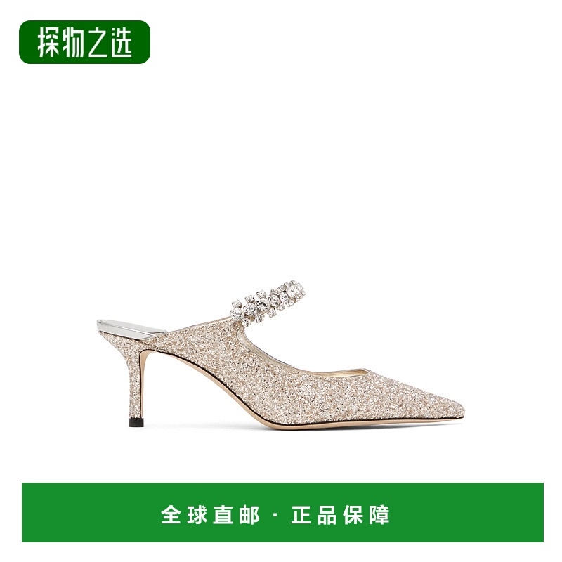 香港直邮Jimmy Choo 尖头穆勒鞋 BING 65高跟单鞋