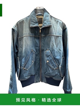 香港直邮Givenchy 拉链长袖牛仔外套 BM01685Y9G夹克